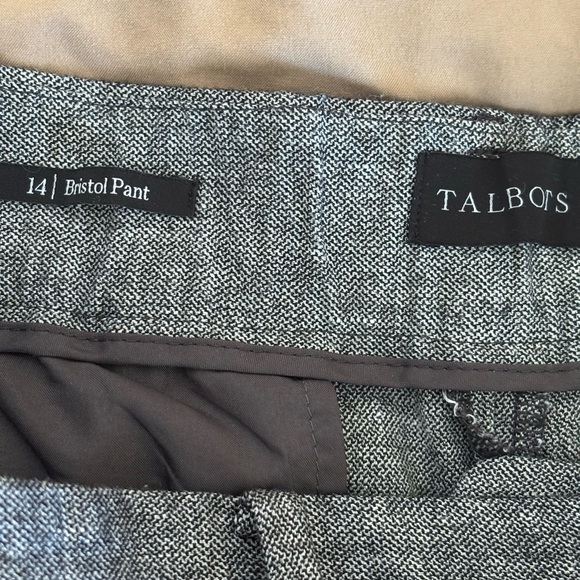 Talbots Bristol Gray Pants - Picture 2 of 10